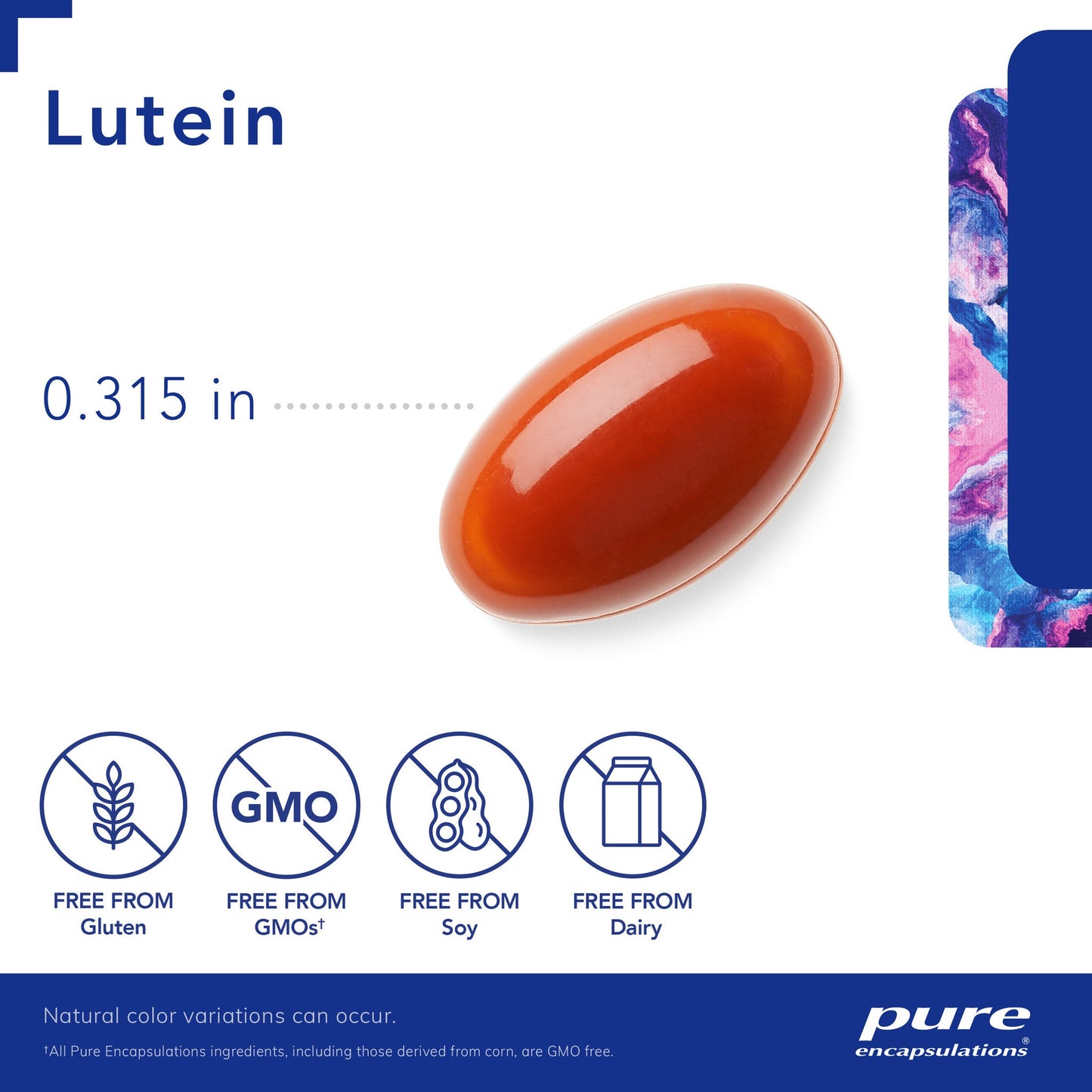 Lutein 20 mg.