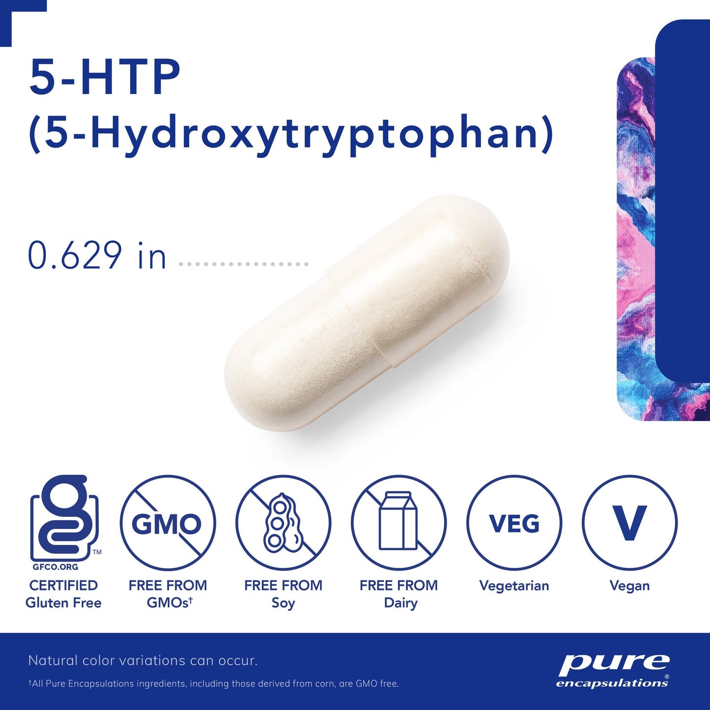 5 HTP 50 mg.